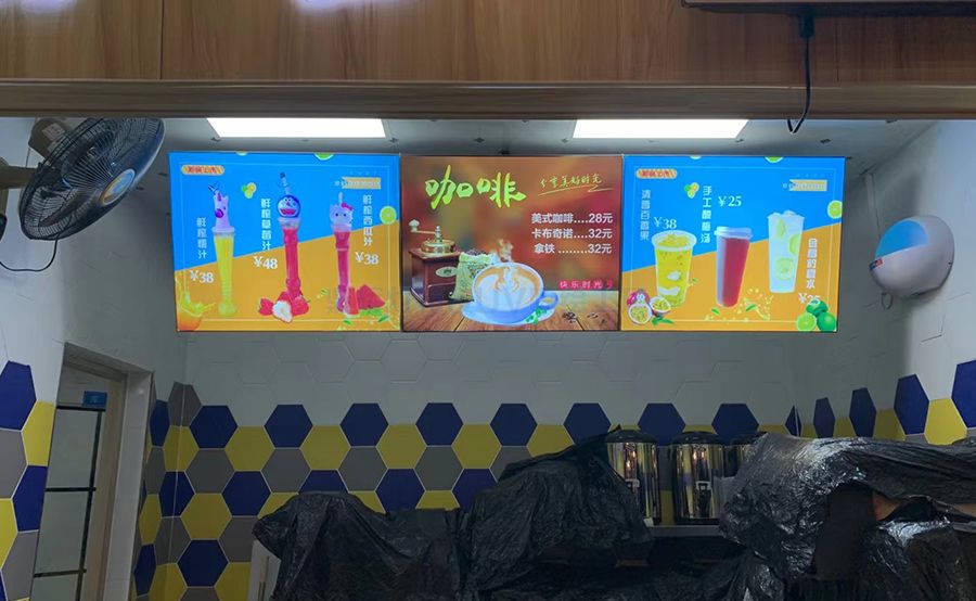 點餐燈箱