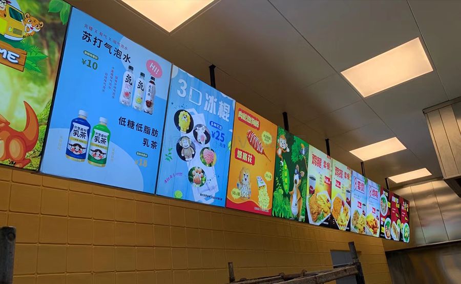 卡布點餐燈箱